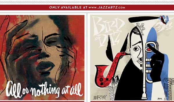 Greatest Jazz Album Covers Now Available as Fine Art : AR Stash